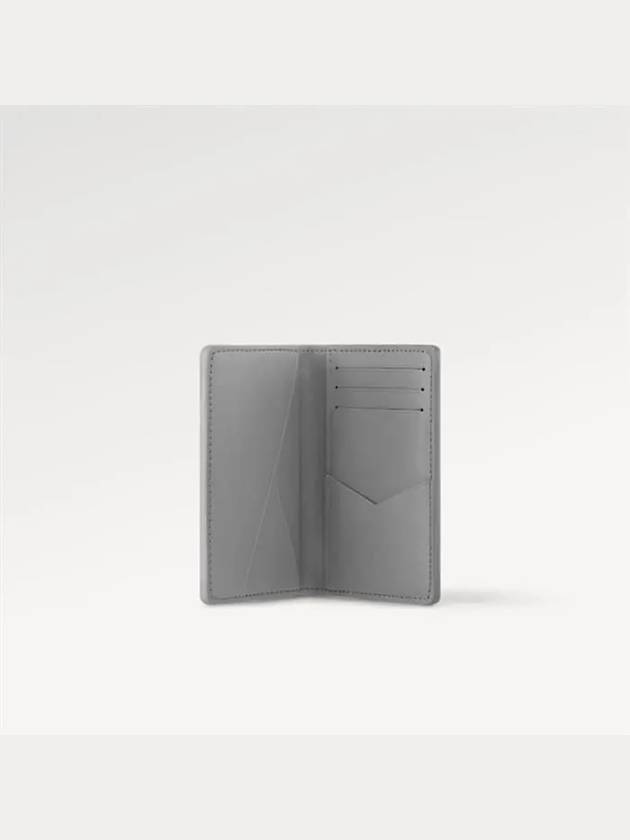 Pocket Organizer Monogram Shadow Card Wallet Grey - LOUIS VUITTON - BALAAN 4