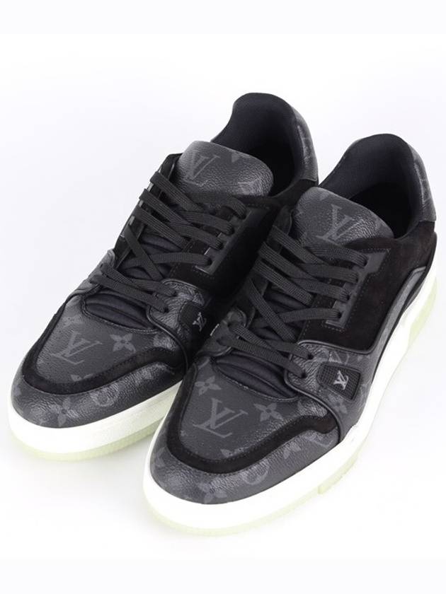 LV trainer sneakers black 9 280 - LOUIS VUITTON - BALAAN 1