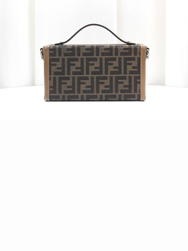 FF fabric soft trunk baguette cross bag 7VA565 - FENDI - BALAAN 5