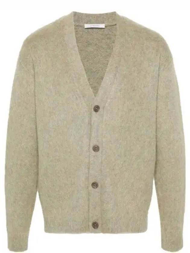 Brushed Mohair Cardigan Meadow Melange - LEMAIRE - BALAAN 2