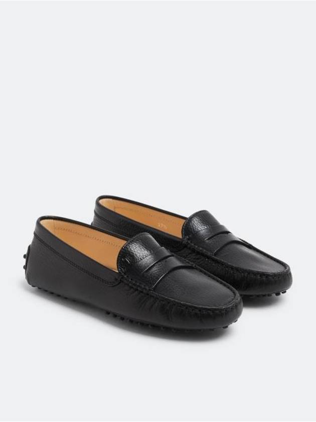 Gomini Leather Driving Shoes Black - TOD'S - BALAAN 5