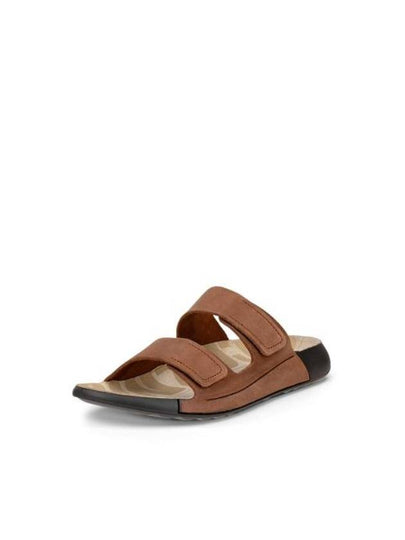 Women's 2nd Cozmo Slippers Brown - ECCO - BALAAN 2