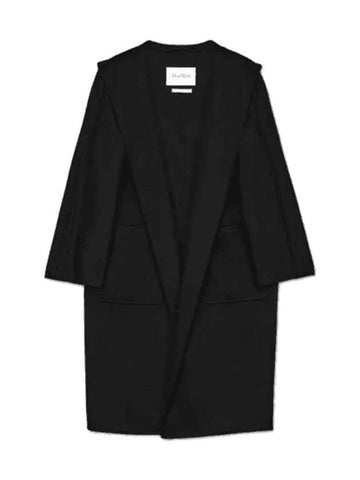 Lilia Single Coat Black - MAX MARA - BALAAN 1