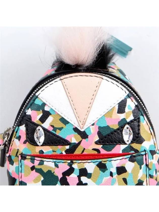 16SS Bag Bug Backpack Charm Key Ring 7AR457 6DN F01E5 - FENDI - BALAAN 4