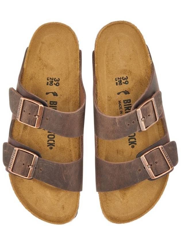 Arizona Oiled Leather Slipper Habana - BIRKENSTOCK - BALAAN 12