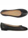 Marcie Leather Ballerina Flats Black - CHLOE - BALAAN 2