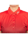 Golf Tour Tech Print Polo GWJT08086 G136 Women's Tour Tech Print Polo - J.LINDEBERG - BALAAN 7