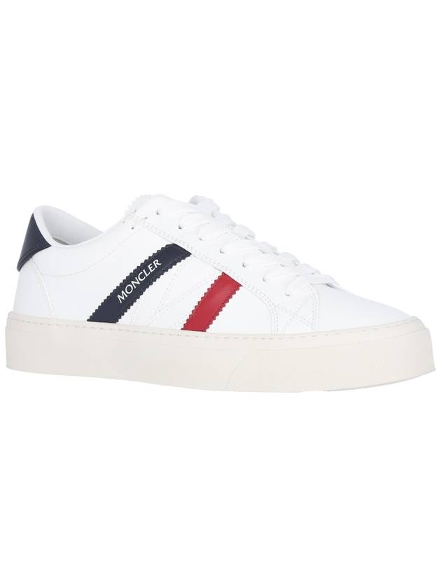 Monaco 2 Low-Top Sneakers White - MONCLER - BALAAN 3