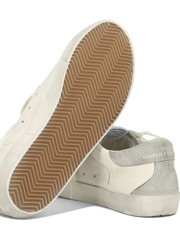 Super Star Suede Leather Low Top Sneaker White - GOLDEN GOOSE - BALAAN 6