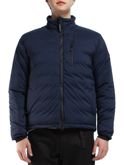 Lodge Down Short Padding Jacket Atlantic Navy - CANADA GOOSE - BALAAN 2