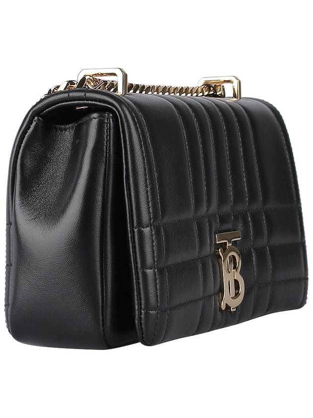 Lola Quilted Lambskin Small Shoulder Bag Black - BURBERRY - BALAAN 5