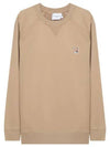 Fox Head Patch Classic Sweatshirt Beige - MAISON KITSUNE - BALAAN 1