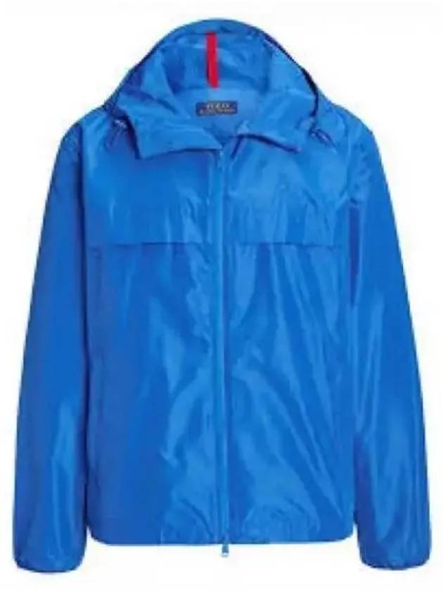 30 points water repellent hooded jacket blue - POLO RALPH LAUREN - BALAAN 2