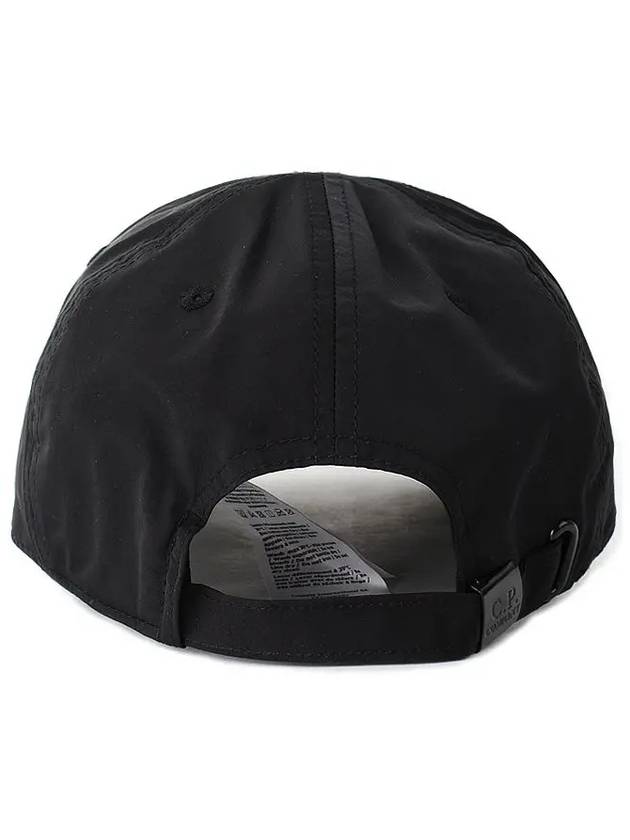 Chrome R Logo Ball Cap Black - CP COMPANY - BALAAN 5