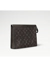 Pochette Voyage MM Monogram Pouch Bag Black - LOUIS VUITTON - BALAAN 3