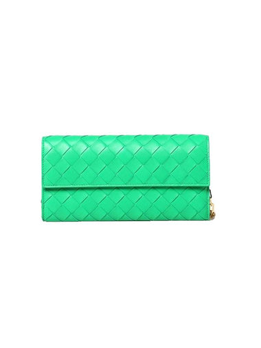 Intrecciato Chain Long Wallet Parakeet - BOTTEGA VENETA - BALAAN 1