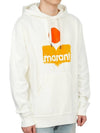 Miley Big Logo Hoodie White - ISABEL MARANT - BALAAN 4