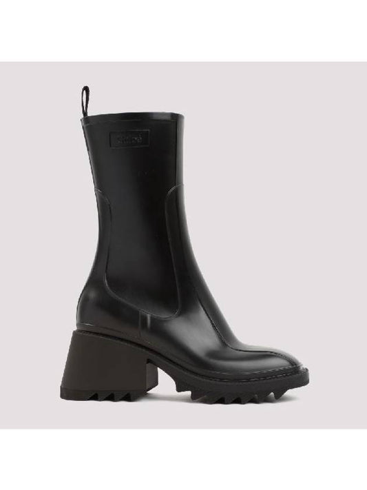 Betty chunky sole rain boots black - CHLOE - BALAAN 2