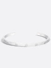 CD Icon Bangle Silver Bracelet - DIOR - BALAAN 1