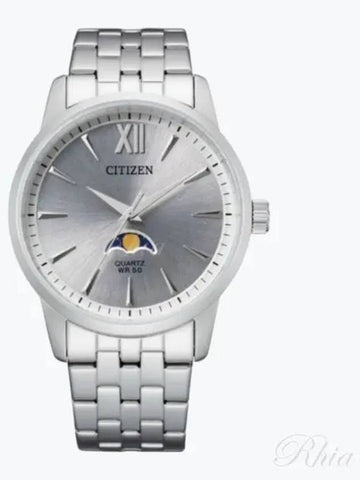 AK5000 54A Moon Phase Men s Metal Watch - CITIZEN - BALAAN 1