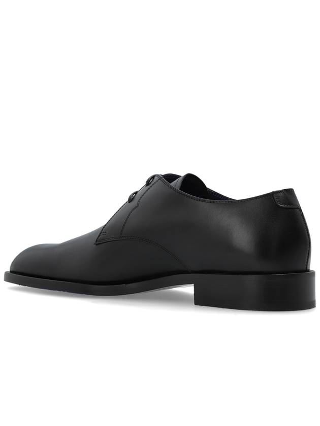 Carlyle Leather Derby Black - BURBERRY - BALAAN 6