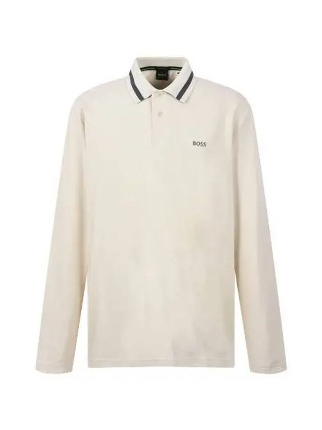 Line point logo long sleeve polo shirt 50476443 131 - BOSS - BALAAN 1