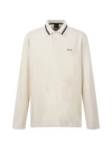 Line point logo long sleeve polo shirt 50476443 131 - BOSS - BALAAN 1