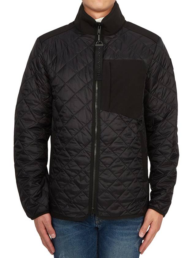 Statewood Quilted Jacket Black - MOOSE KNUCKLES - BALAAN 4