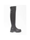 Gianvito Rossi MONTEY leather knee high boots G8022320GOMVGI - GIANVITO ROSSI - BALAAN 1