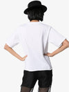 Rive Gauche Short Sleeve T-Shirt White - SAINT LAURENT - BALAAN 6