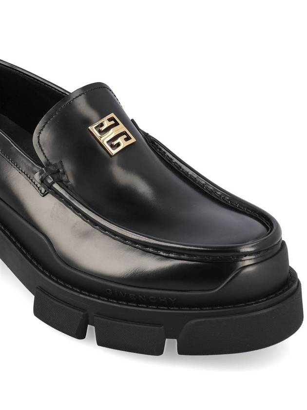 4G Terra Leather Loafers Black - GIVENCHY - BALAAN 5