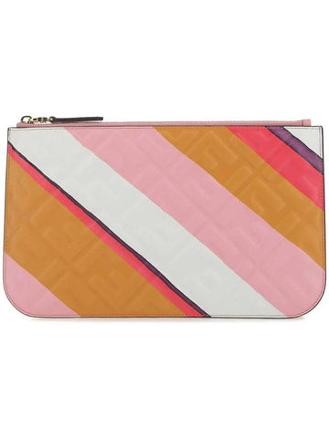 Monogram FF Logo Clutch Bag - FENDI - BALAAN 1