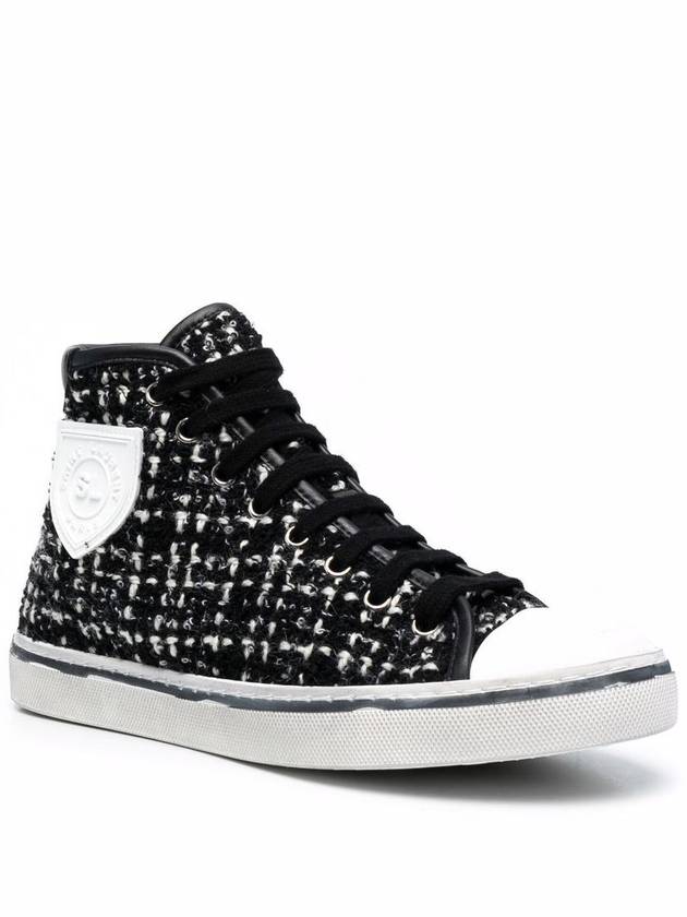 tweed hightop sneakers - SAINT LAURENT - BALAAN 2