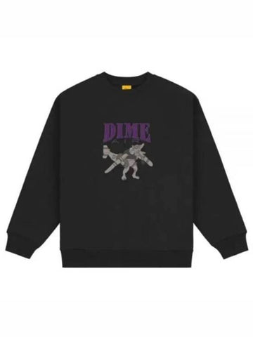 Long Sleeve T Shirt SP2318 BLK Black - DIME - BALAAN 1