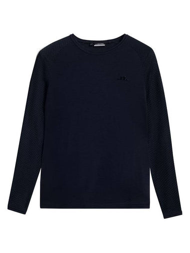 Women s Bella Wool Long Sleeve T Shirt - J.LINDEBERG - BALAAN 1