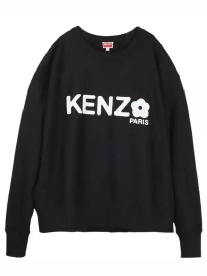 Bokeh Flower 2 0 Sweatshirt Black - KENZO - BALAAN 2