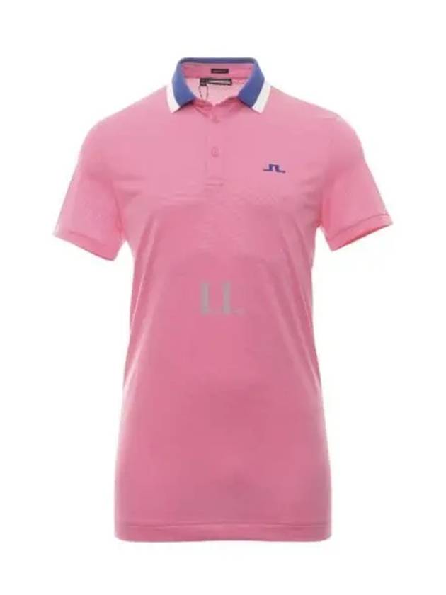 Golf Wear Benji Men s Collar Short Sleeve T Shirt GMJT08409 S098 - J.LINDEBERG - BALAAN 2