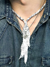 1980s vintage cassette tape necklace - S SY - BALAAN 6