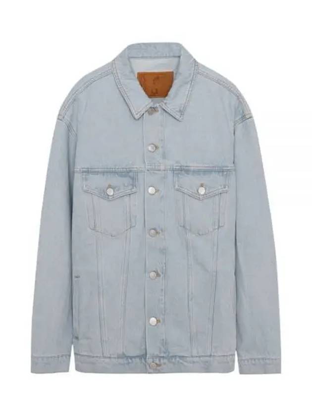 CMR201DL BLUE oversized denim jacket - MARTINE ROSE - BALAAN 1