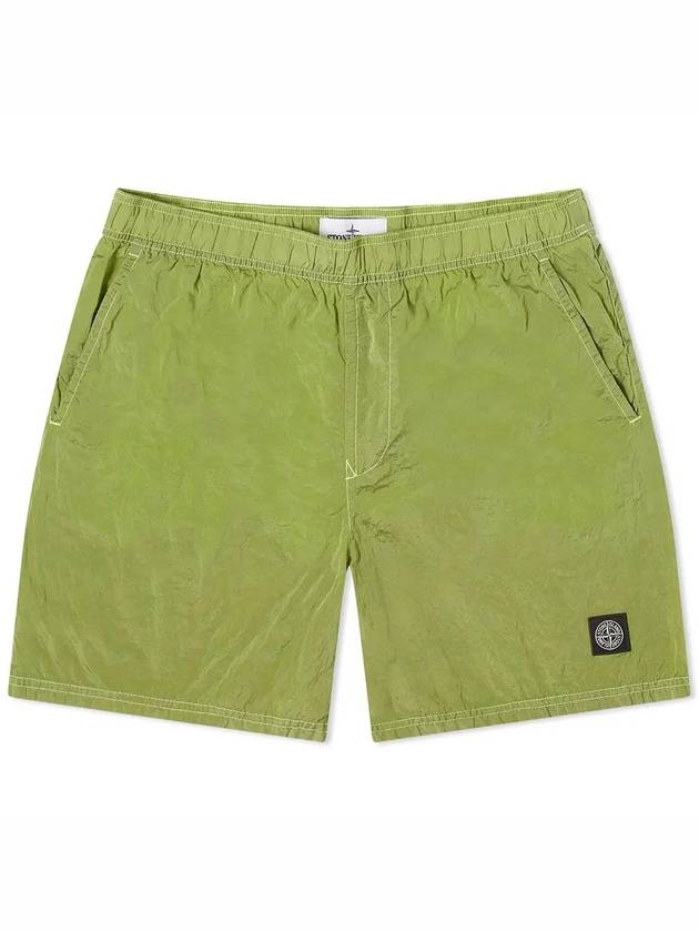 Nylon Metal Swimming Trunk Shorts Lemon - STONE ISLAND - BALAAN 2