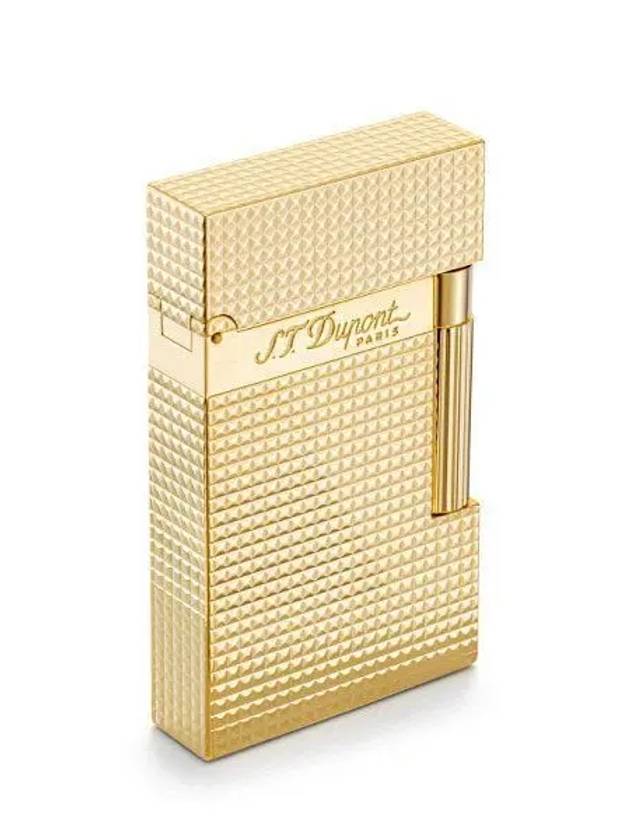 Dupont S T 016284 Yellow Flame Lighter Gold 1136508 - S.T. DUPONT - BALAAN 1