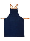 French Moleskine Apron Blue - BLEU DE CHAUFFE - BALAAN 1