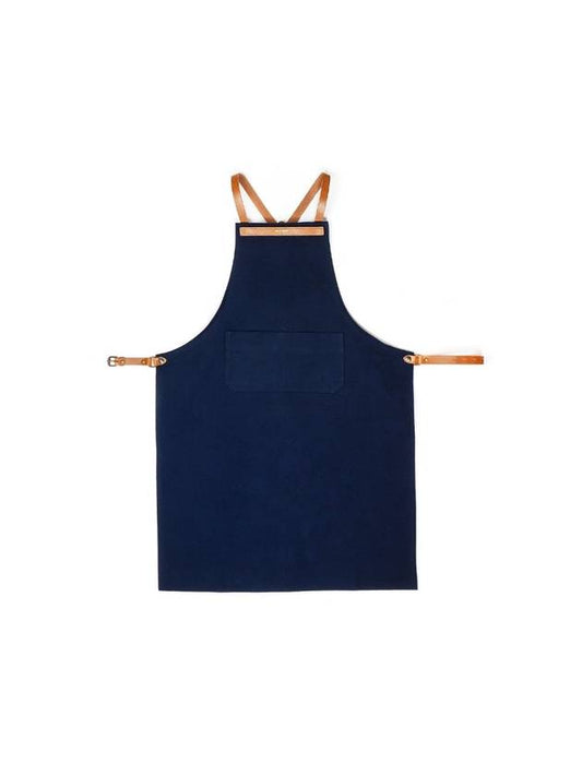 French Moleskine Apron Blue - BLEU DE CHAUFFE - BALAAN 1