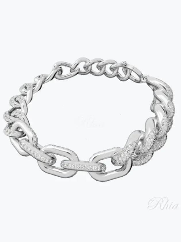 Dextera Crystal Rhodium Plated Bracelet White - SWAROVSKI - BALAAN 2