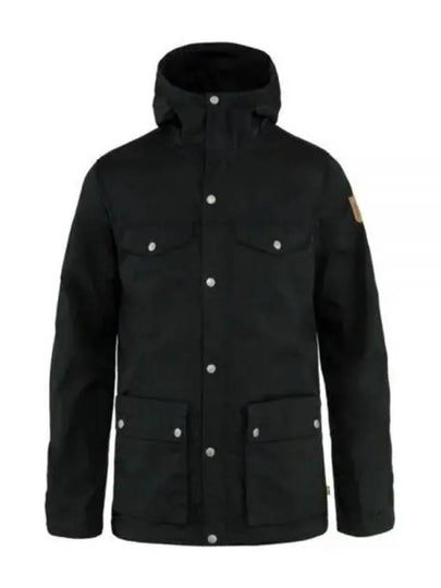 Men's Greenland Hoodie Jacket Black - FJALL RAVEN - BALAAN 2