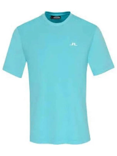 Ade Regular Fit Short Sleeve T-Shirt Light Blue - J.LINDEBERG - BALAAN 2