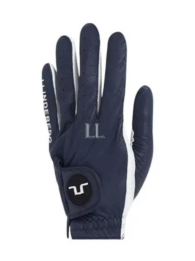 Ron Leather Golf Gloves Navy - J.LINDEBERG - BALAAN 2