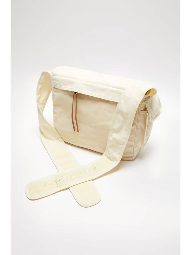 Logo Cotton Cross Bag Cream Beige - ACNE STUDIOS - BALAAN 3