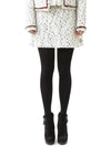 Women's Gammaruse A-Line Skirt White - MONCLER - BALAAN.