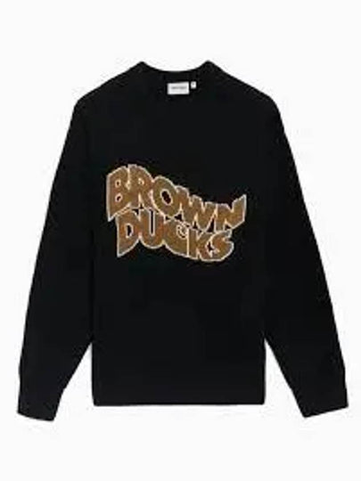 Brown Ducks Knit Top Black - CARHARTT WIP - BALAAN 2